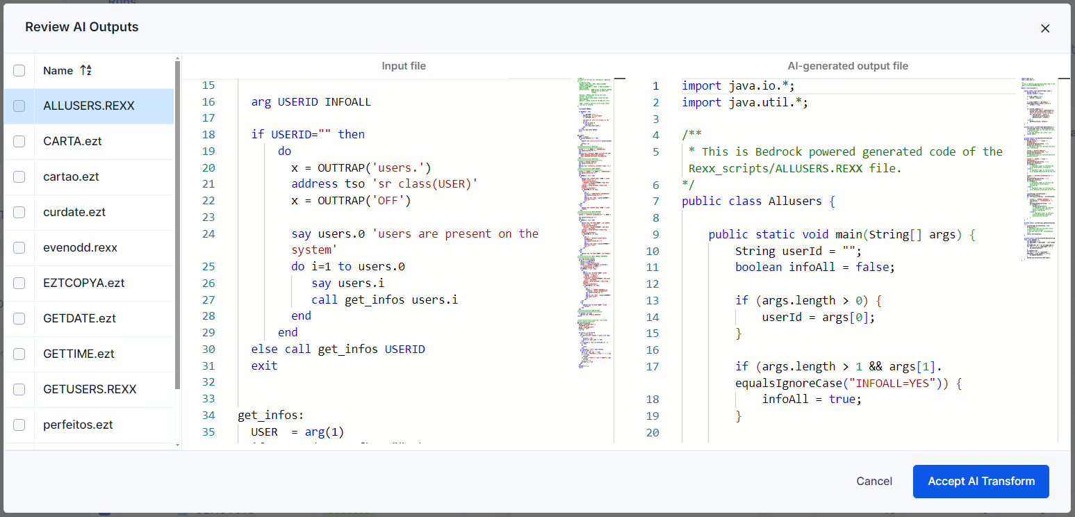 Code Transformation