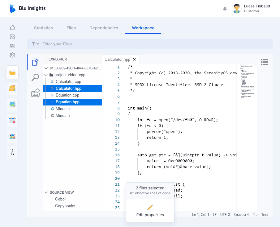 Workspace - Multi-select